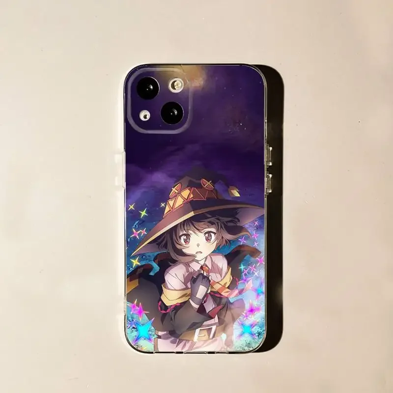 Megumin Konosuba Phone Case For iPhone 11 12 Mini 13 14 Pro Megumin Konosuba Phone Case For iPhone 11 12 Mini 13 14 Pro