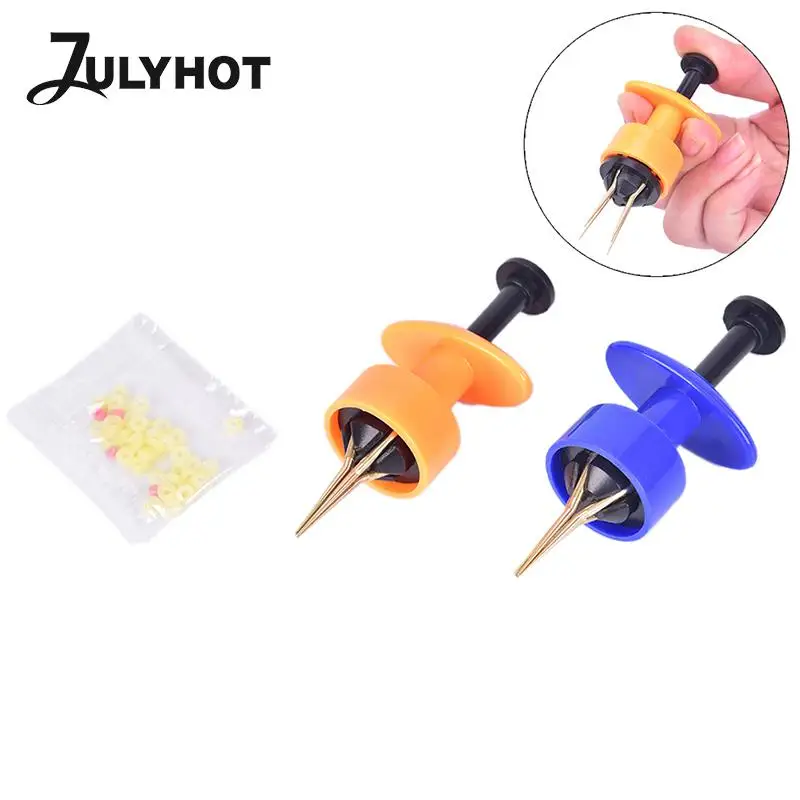 1 Pz Esca Per Verme Di Sangue Assistente Granello Angleworm Clip Carpa Pesca Bander Pellet Pinza Verme Verme Maggots Strumento Di Carico