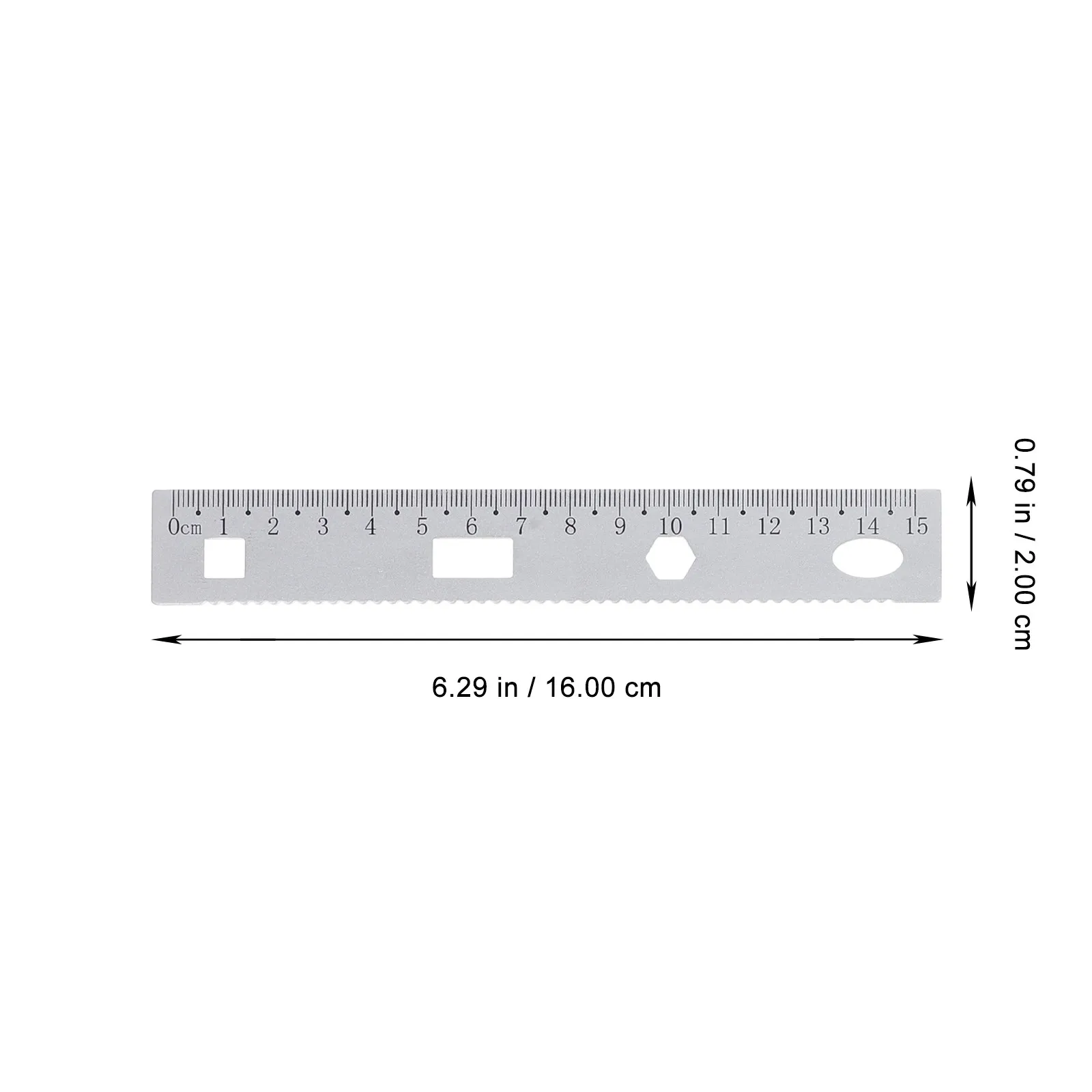 1세트 프리미엄 금속 자 세트에는 직선 자, 삼각형 플레이트, 반원형 각도기 포함, 학교 사무실 제도 작업에 이상적