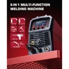 200Amp 6-in-1 Welder Gasless Flux MIG Stick TIG Spot welding Spool Gun Aluminum Multi Process Easy to Use LED Display High 3