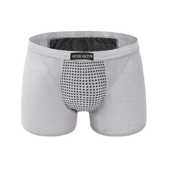 Men's L-6XL Physiological Underwear with Prostate Magnetic Therapy Boxers - Image 6