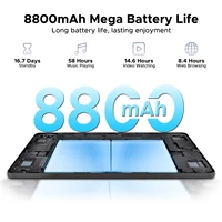 Tablette DOOGEE Tab E3+ 32 Go 256 Go Écran 2K 12 pouces Android 15 Helio G100 Batterie 8800 mAh Tablette PC Intelligente Gemini AI 3