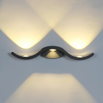 LED 조명, 9W/15W, 정원 벽 램프, IP65 야외 방수 램프, 집 장식, 조명, 복도, 통로 조명
