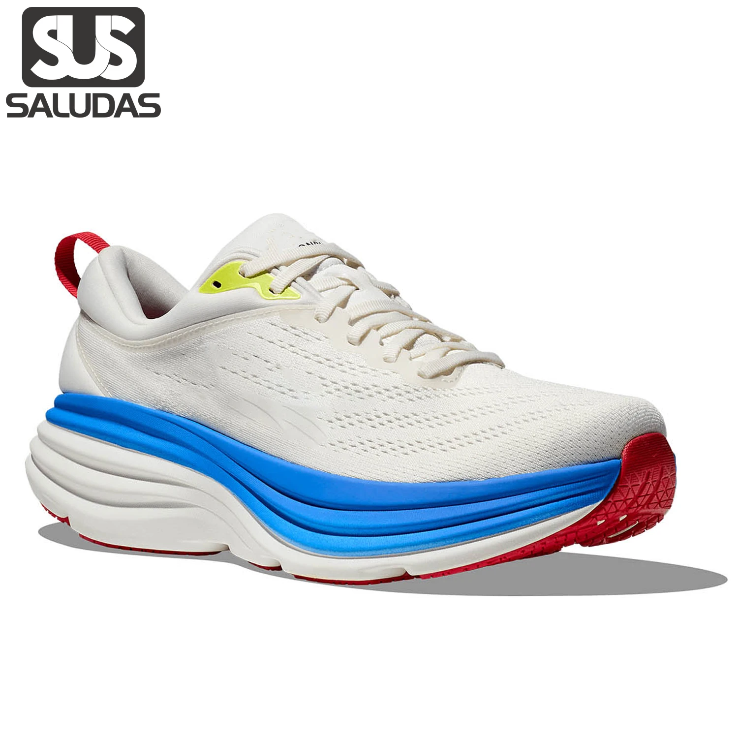 

SALUDAS Original Road Running Sheos for Men and Women Soft-Soled Stretch Marathon Running Shoes Outdoor Light Casual Sneakers