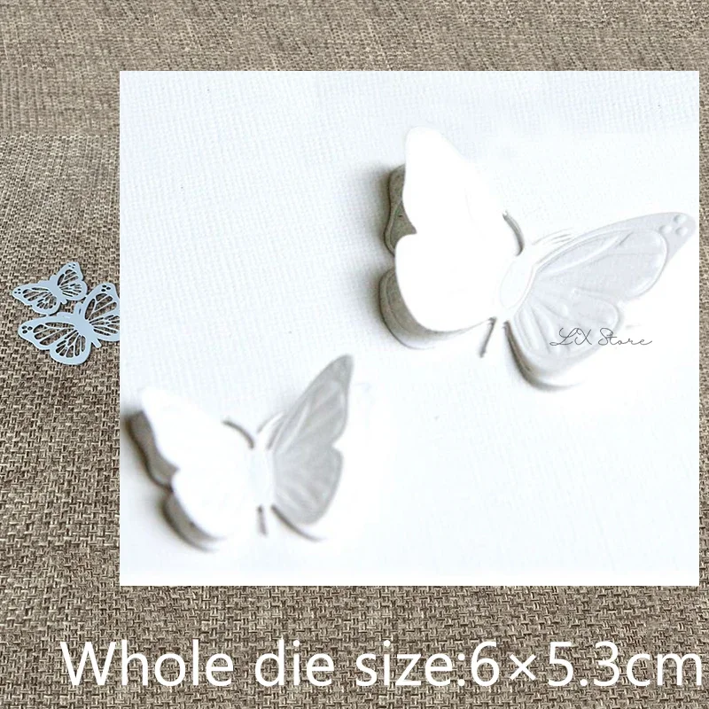 

Металлический трафарет XLDesign, форма для высечки, 2 шт., украшение в виде бабочки, для скрапбукинга, альбома, бумаги, карточек, ремесло, тиснение, высечки