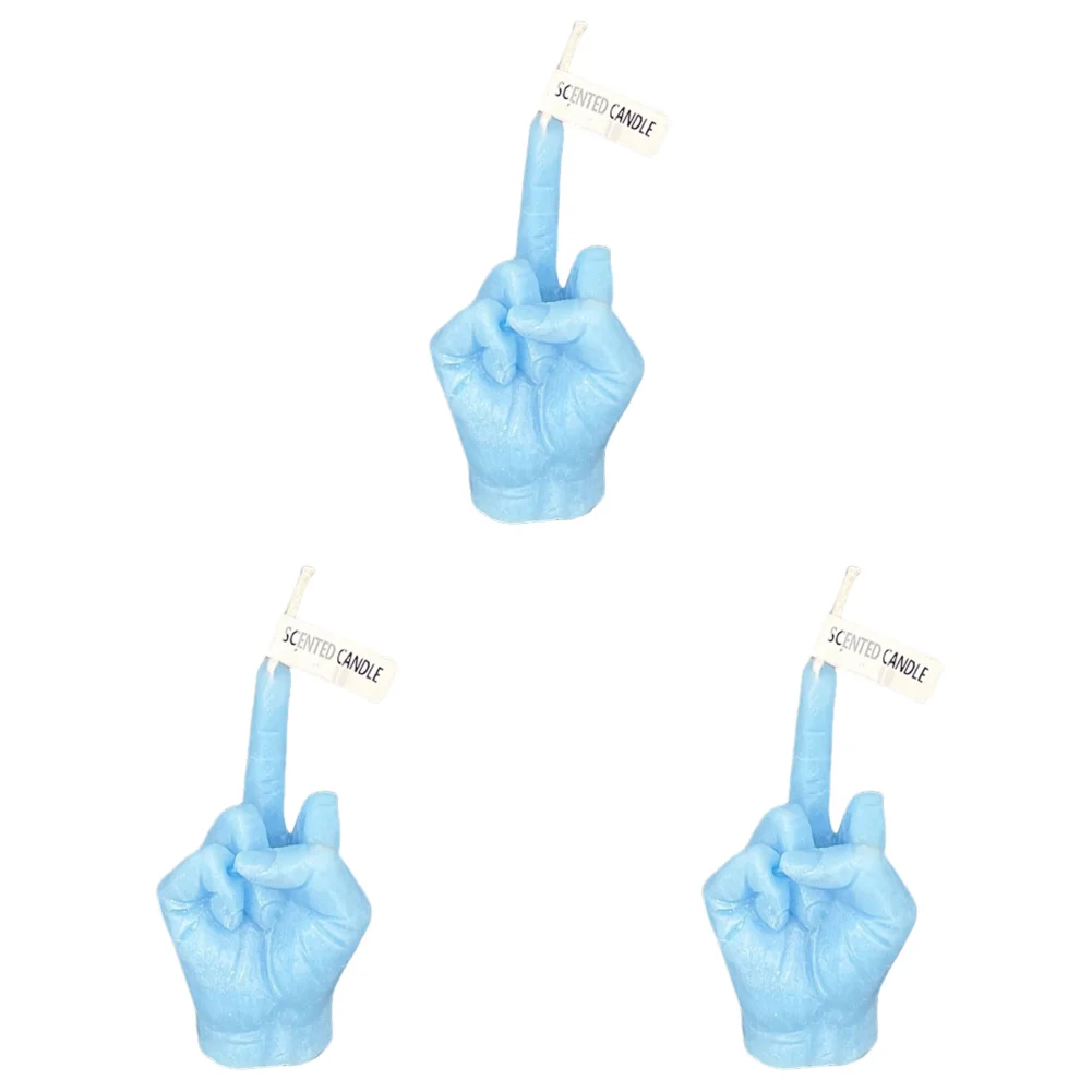 3pcs Blue