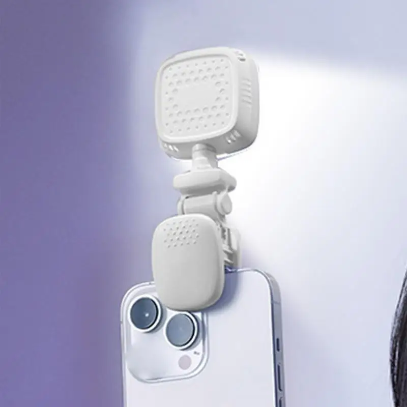 Light For Video Recording USB Portable Selfie Light Small Video Conference Light Rechargeable Desktop Video Light Streaming