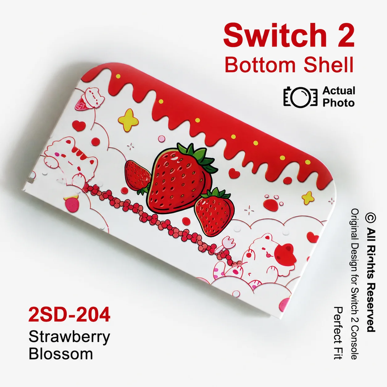 Enhanced Cartoon Pattern Hard Shell Dock Cover with Precision Cutout and Dust Barrier