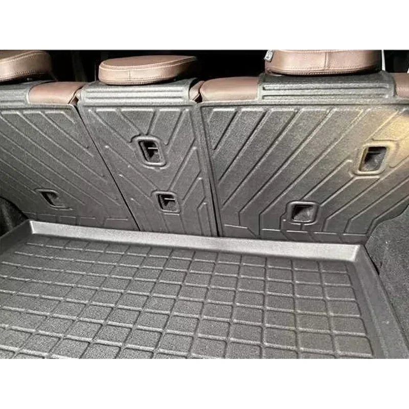 Auto Kofferraummatte Leder Kofferraum Lagerung Pads Fit Für X1 U11