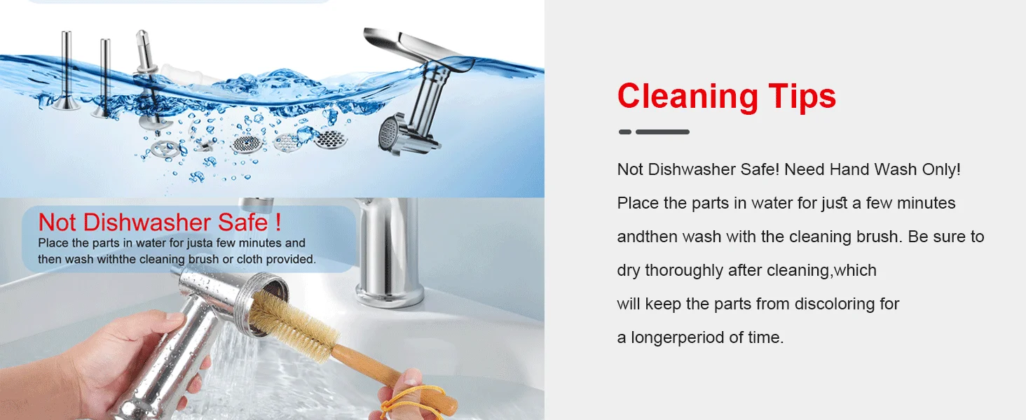 Description Picture 6 of itemMetal Food Grinder Attachments for all KitchenAid chef and Cuisinart Stand Mixers SM-50 Series Meat Grinders Sausage Stuff