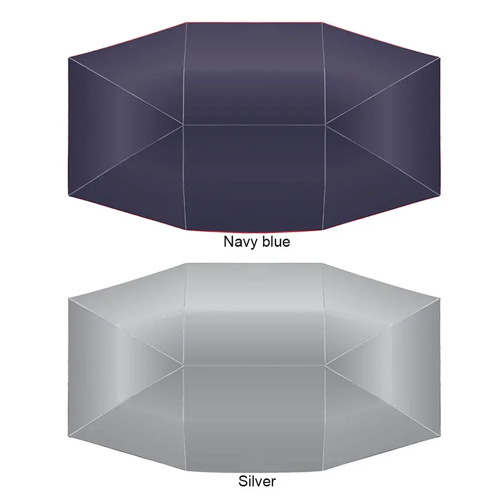 Movable Carport Tent Waterproof Vehicle Canopy Protector Portable Automobile Anti-UV Protection Umbrella For Outdoor Camping