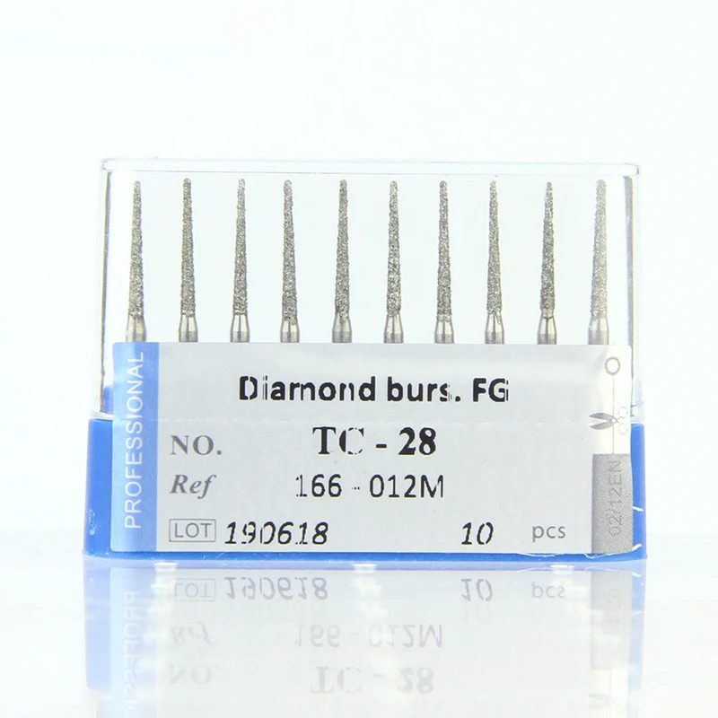 10 Teile/los Dental Diamant Bohrer Nadel/TC 1,6mm für High Speed Handstück Medium/Extra Feine/Super grob Zahnmedizin Schleifen Werkzeuge – Detail 17