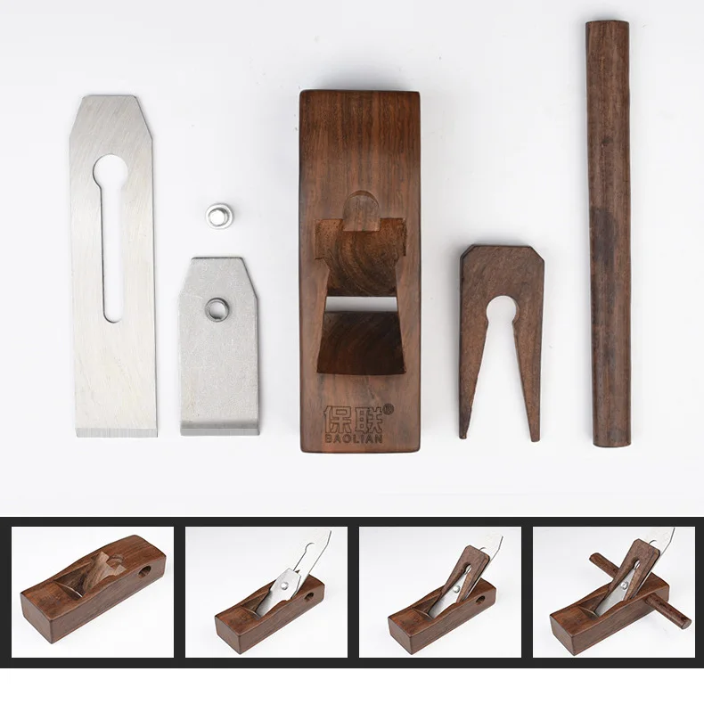 Woodworking planer planer knife hand planer carpenter tool hand push wood bird planer