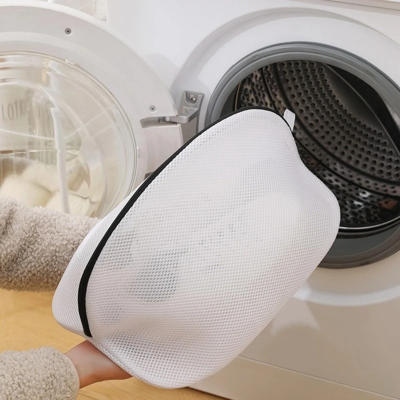 Shoe Washing Bag, Storage Bag Mesh Shoe Laundry Bags with Zip Closure for Sneakers, Running Shoes, Socks, Bras Organizer 4