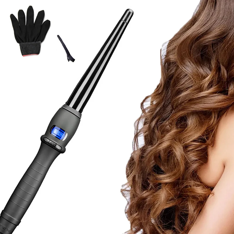 Ceramic Styling Tools professional Hair Curling Iron Hair waver Pear Flower Cone Electric Curler Roller Curling Wand