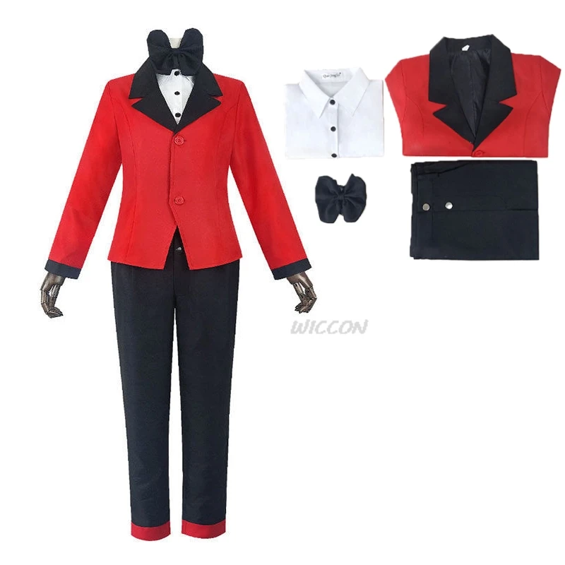 

Anime Hazbin cos Hotel Cosplay CHARLIE Costume Suit Uniform Outfit Halloween Carnival Costumes for Woman Hazbin cosplay Hotel