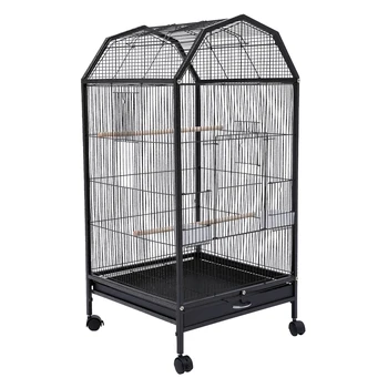 Large Play Bird Cage Parrot Finch Cage Macaw Cockatoo Pet Supply Stand Bird Cage 2