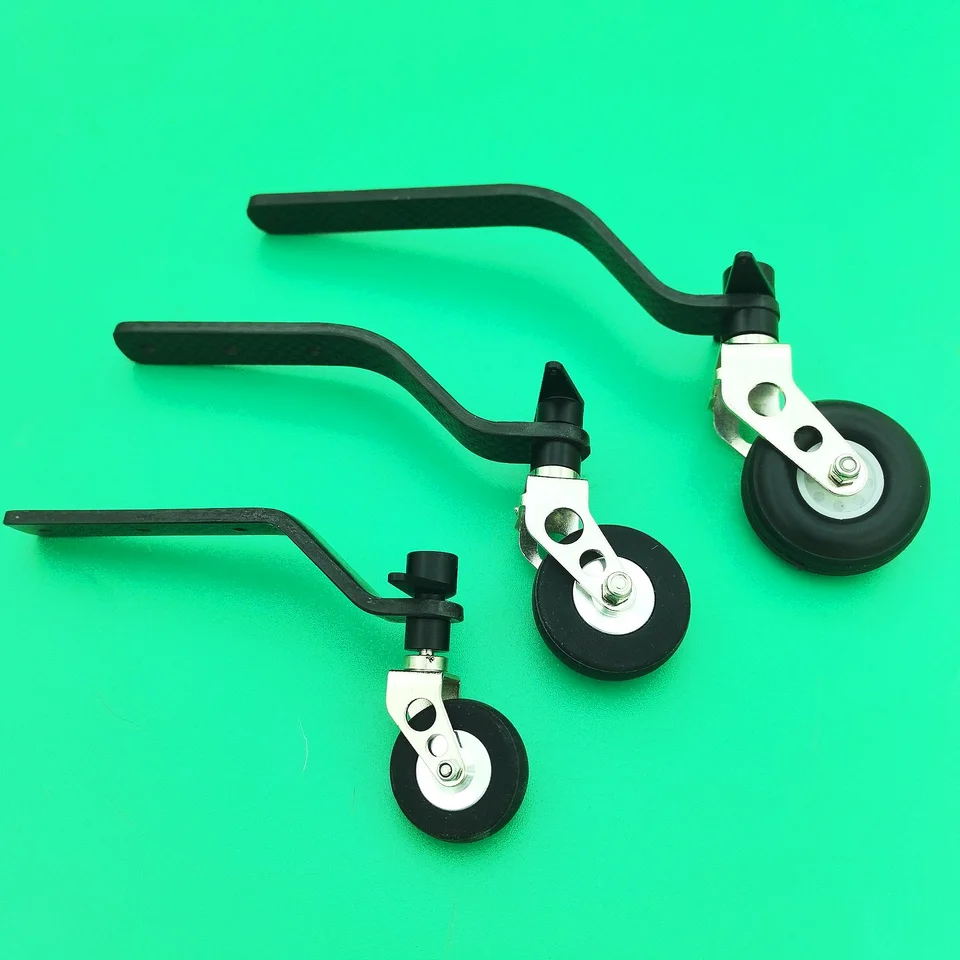 Gruppo Staffa Ruota Di Coda Per Aereo RC 60-120 (30mm) – Ala Fissa
