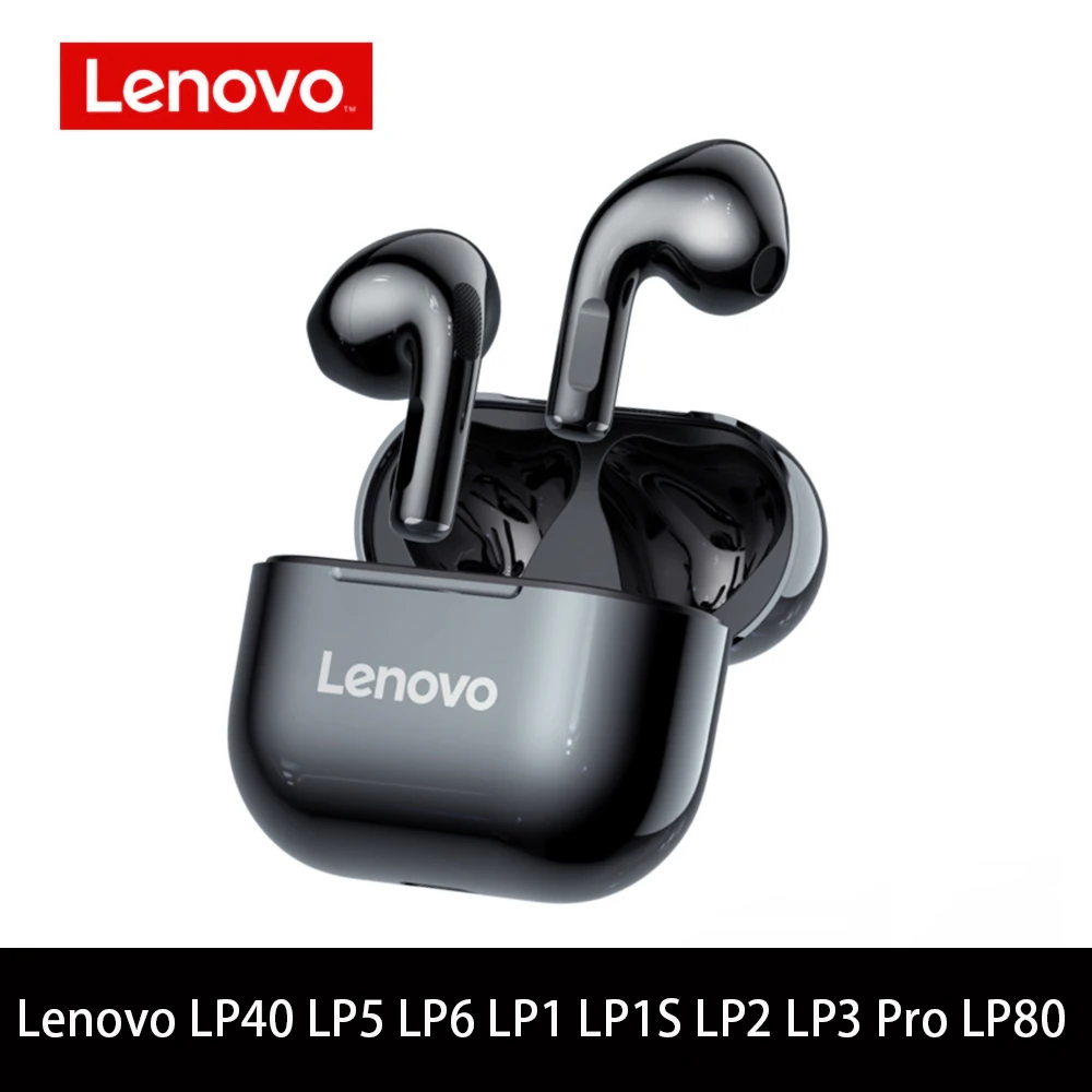 

Lenovo LP40 LP5 LP6 LP1 LP1S LP2 LP3 Pro LP80 Wireless Headphones TWS Bluetooth Earphones 9D Dual Stereo Gaming Headset Earbuds