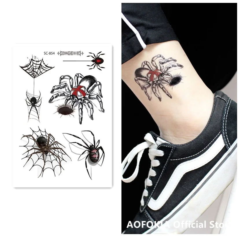 TOP 10 Best Spider Tattoo Designs & Meanings | TATTOO WORLD - YouTube