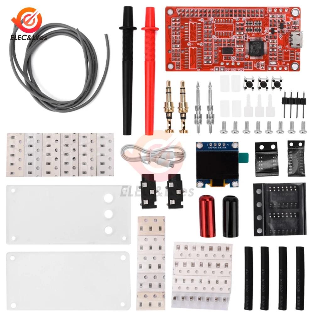 DC 5V M181 LCR Bridge Tester Module Kit high-precision Resistance Capacitance Inductance Meter DIY Kit for Electrician Tool 4