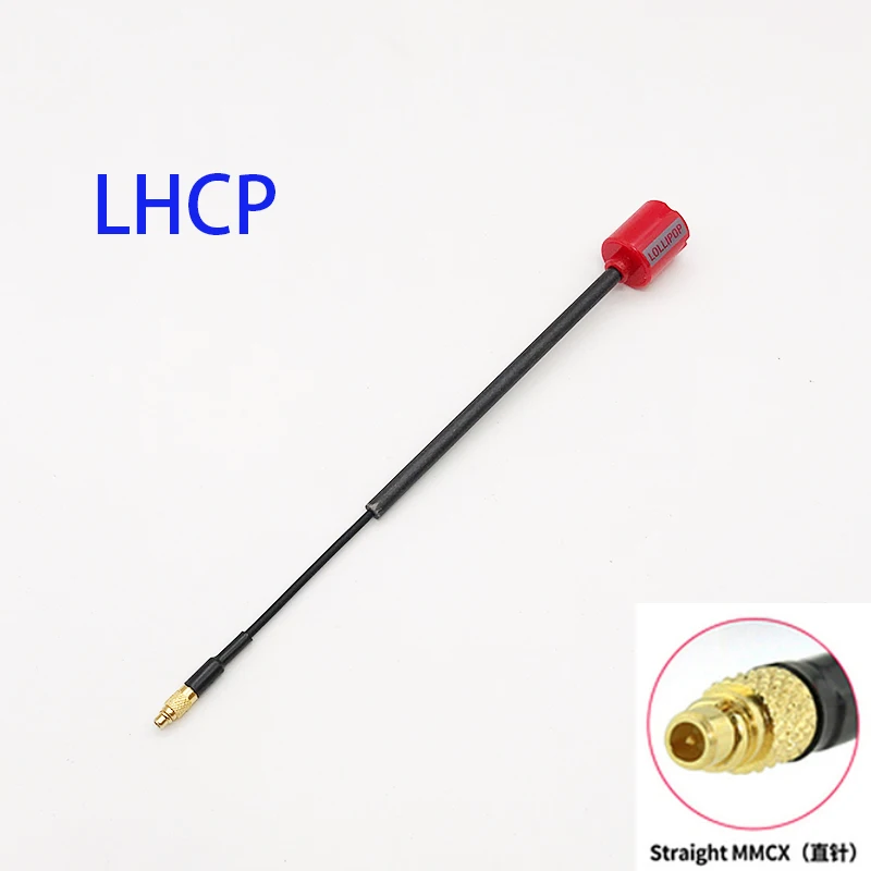 MMCX Red LHCP