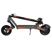 Trottinette Électrique Pliable Kukirin G2 2026 Améliorée, Moteur 800W, Batterie 48V 15.6Ah, Pneus 10 Pouces, Vitesse Max 45km/h, Autonomie 55km, Écran Tactile, Frein à Disque, Système 7 Lumières, Pneus Tubeless, Conquiert Plusieurs Terrains, Pliage Rapide, Conception Légère, Intelligent 7