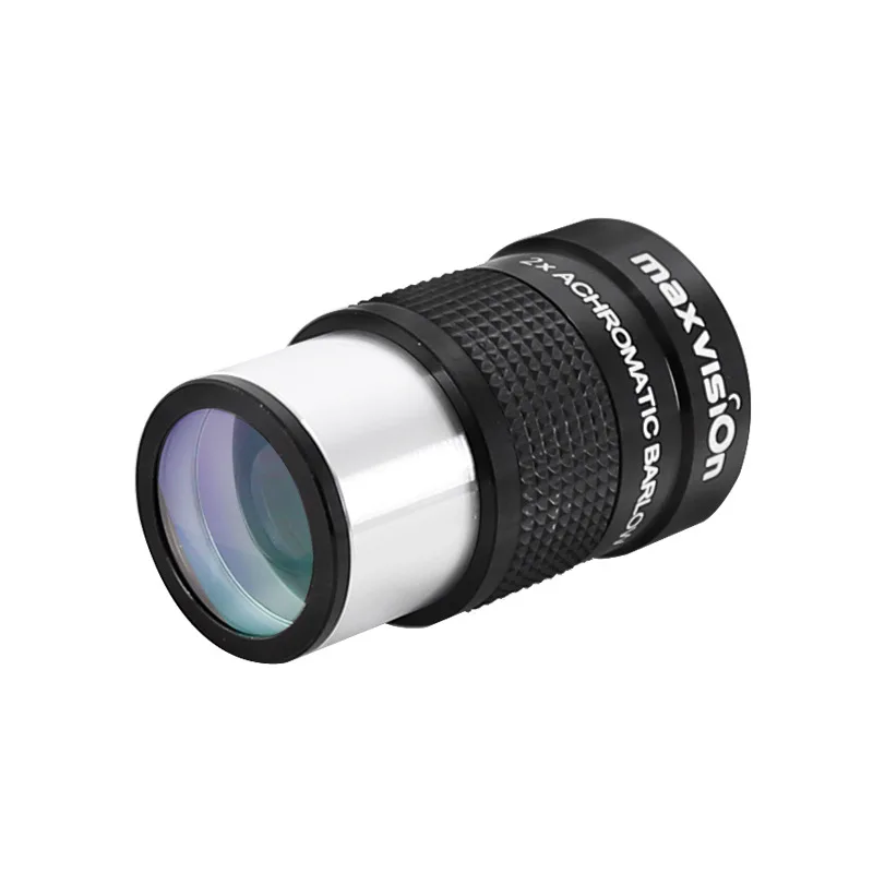 

Achromatic amplification lens Eyepiece 1.25 inch Insert the 2x Barlow Lens between the eyepiece not monocular