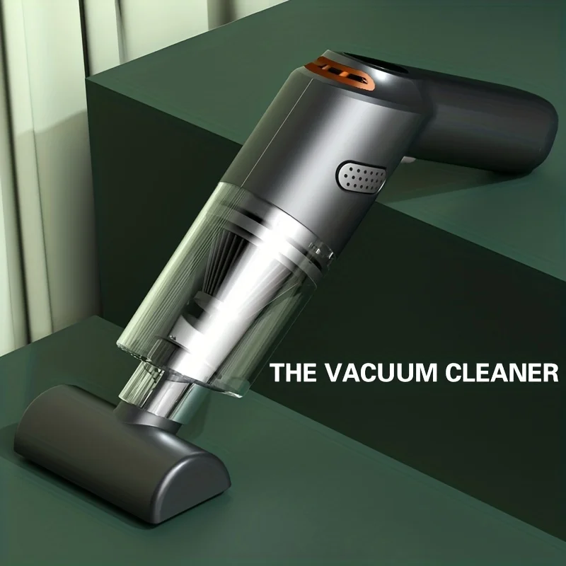 

1pc, Cordless Vacuum Cleaner High-Powered Handheld Perfect for Home, Car, and Bedroom Cleaning - Multi-Purpose Portable - Black