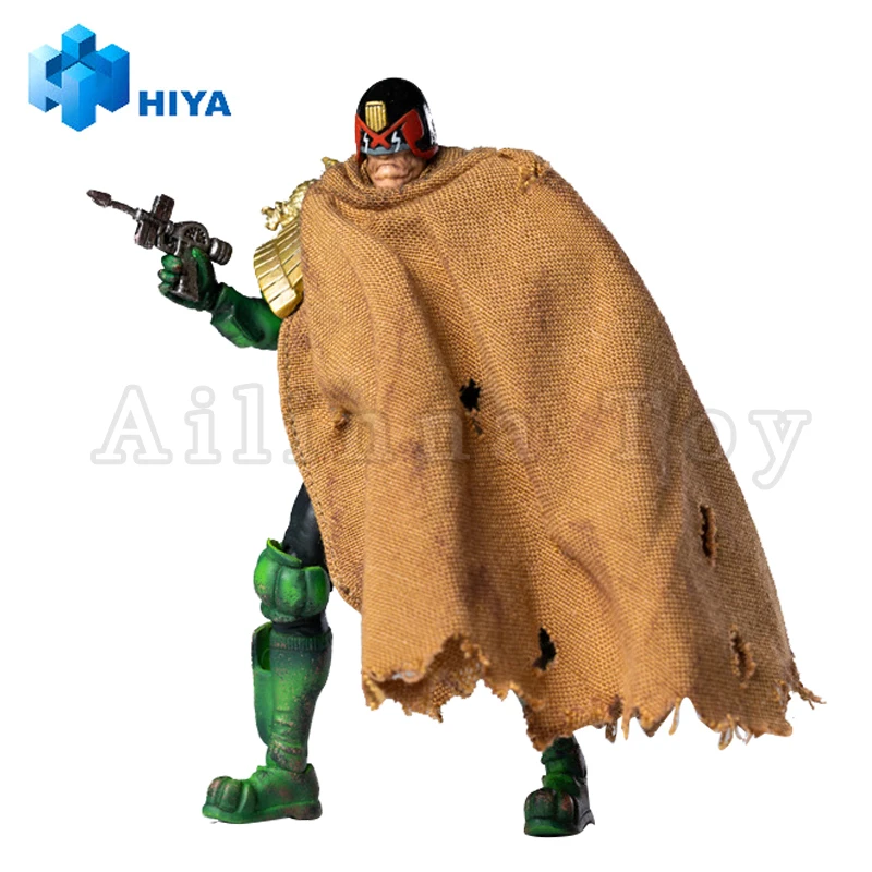 

HIYA 1/18 4-дюймовая экшн-фигурка изысканная мини Серия G.I.JOE прокованная судья земли Dredd аниме для подарка Бесплатная доставка