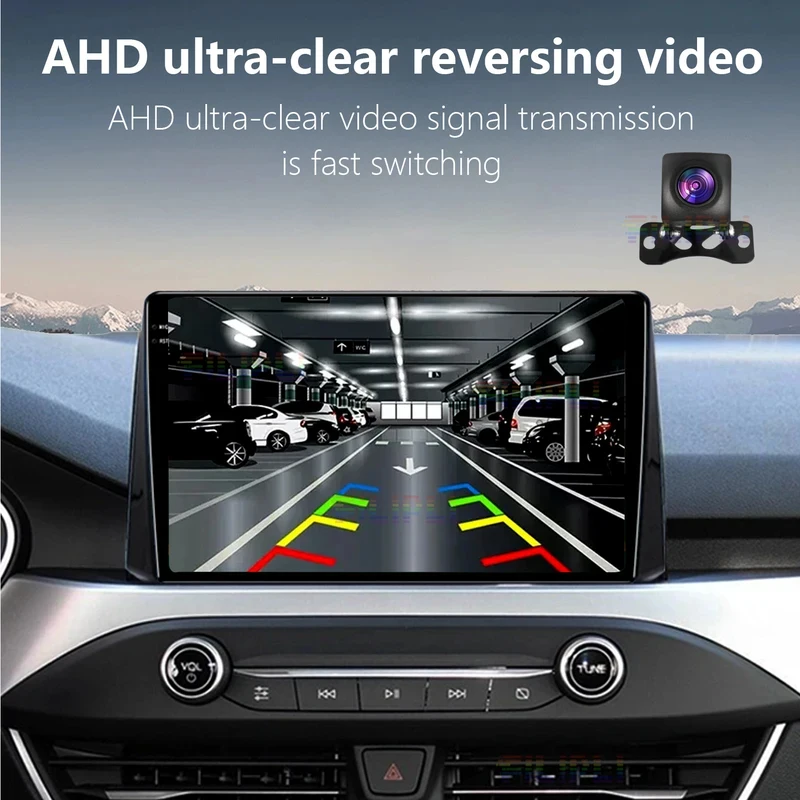 Telecamera Posteriore per Auto CCD 5V 12V, Grandangolare HD, Visione Notturna, Telecamera di Retromarcia e Parcheggio - immagine 4