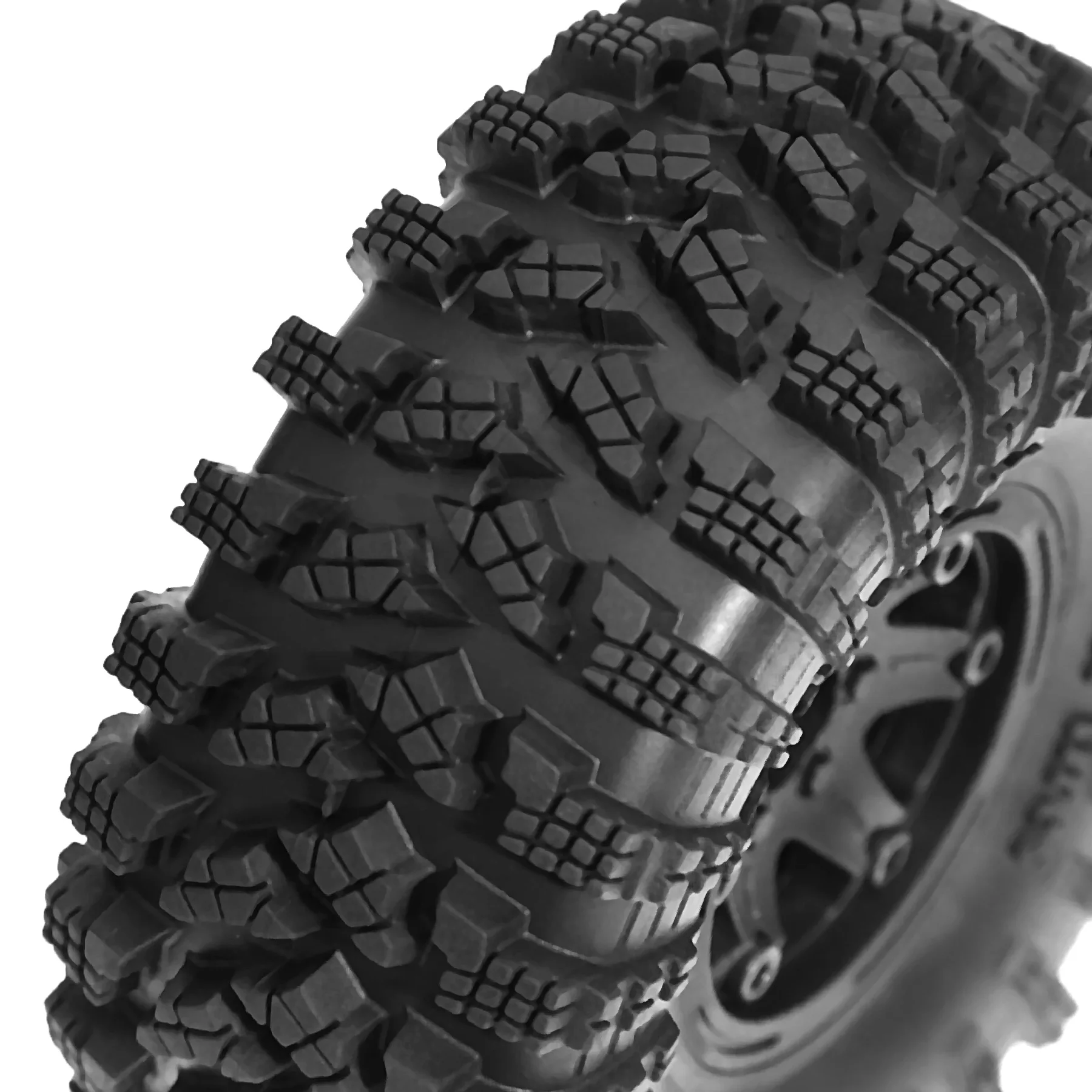 INJORA 1.9 Crawler Pneumatici 120 * 42mm Gomma Tutti I Pneumatici - Foto 3