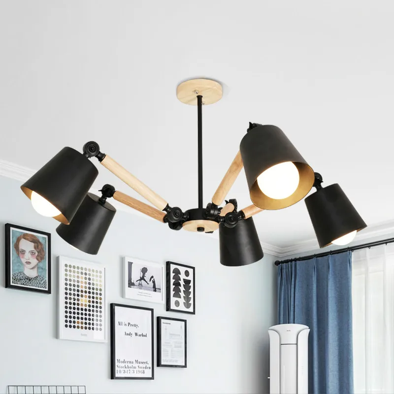 Wooden Modern LED ceiling Light For home Living Room Bedroom Ceiling Lamp Luminaire Lampara Techo