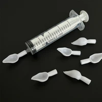 Bird Parrot Feeder Spoon, Baby Bird Milk Medicine Feeding Syringe with Soft Feeding Tubes, Baby Bird Feeding Tools Kit 2