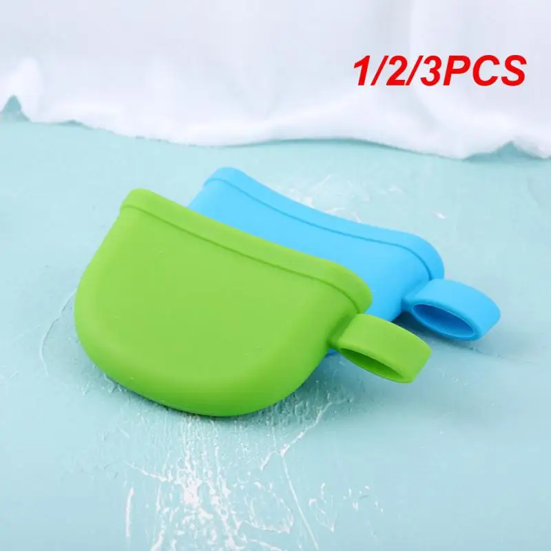 

1/2/3PCS Kitchen Insulated High Quality Food-grade Silicone Pot Ear Heat Insulation Sleeve Oven Hand Clip