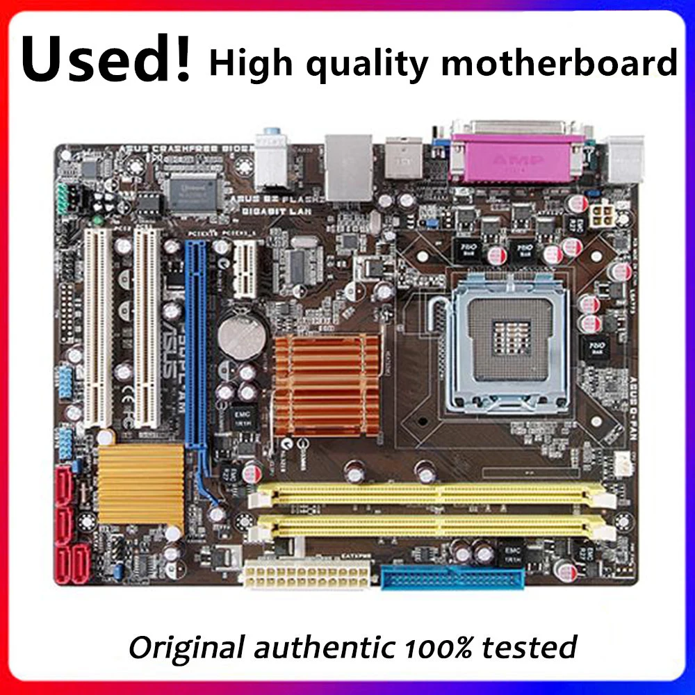 

Материнская плата для Asus, б/у оригинальная материнская плата G41 Socket LGA 775 DDR2