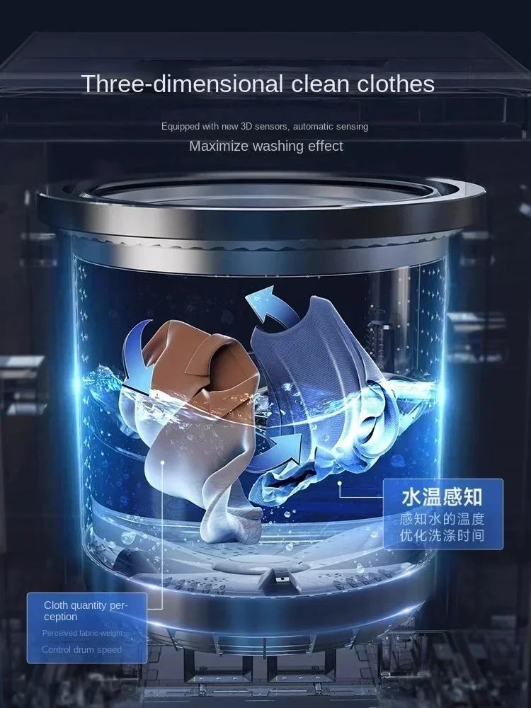 Panasonic official flagship store pulsator automatic household large-capacity elution integrated washing machine 3