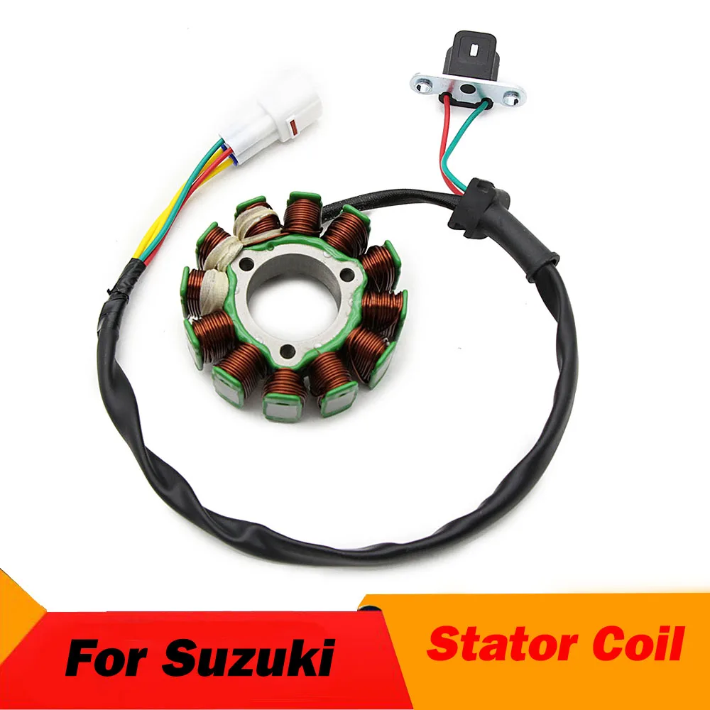 

Stator Coil For Suzuki 32101-28HA0 RMZ250 2014 2015-2017 RMZ450 2013 2014 2015-2018 Motorcycle Generator Magneto Stator Coil