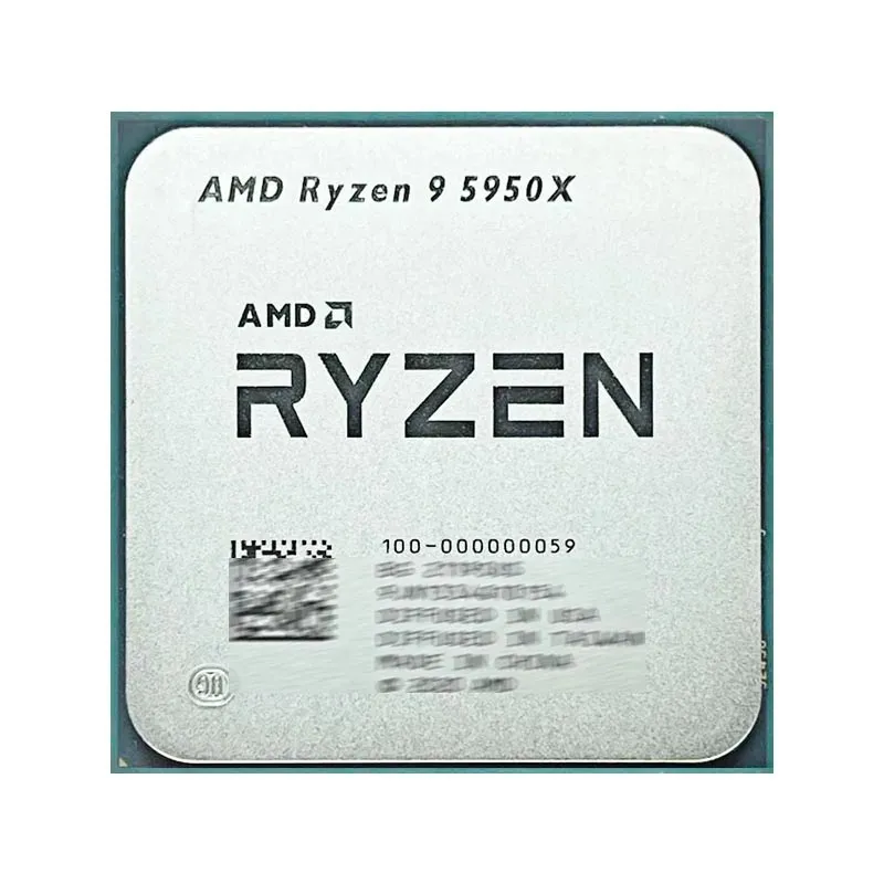 CPU AMD Ryzen 9 5950X BOX AMD Ryzen 9 5950X 3.4 GHz 16-Core Processor (100