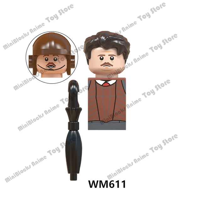 WM6040 WM6041 WM6059 WM6045 Movies Magic World plastic assembly mini action figure building blocks Bricks Toys birthday gifts WM611