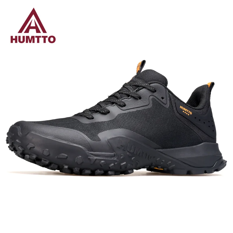 HUMTTO Breathable Hiking Men's Sports Shoes Luxury Designer Climbing Trekking Sneakers for Men New Outdoor Safety Work Man Boots