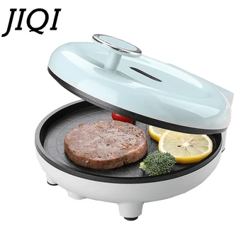 전기 양면 가열 서스펜션 타입 크레이프 메이커 스킬렛, 논스틱 팬케이크 베이킹 팬 머신, 그릴 파이 피자 철판