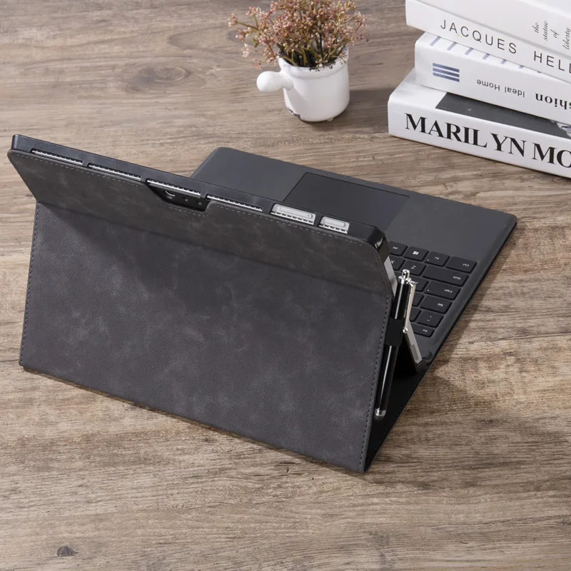 

Luxury PU Leather Folio Stand Case for Microsoft Surface pro X 9 8 7 6 5 4 3 Tablet funda for Surface Go Go2 Go3 FLip Cover