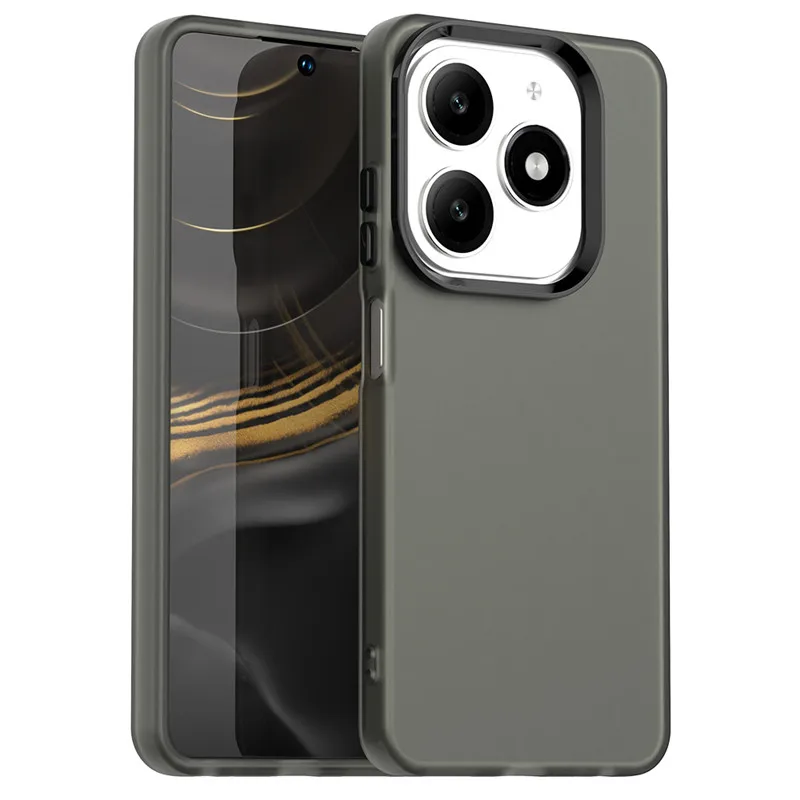 Translucent Candy Color Matte Shockproof Protective Bumper Case
