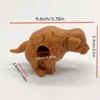 Funny Puppy Poop Toothpaste Dispenser Cartoon Squeezer Dog Butt Toothpaste Cap Creative Gag Gift Poop Toothpaste Topper Friends 6