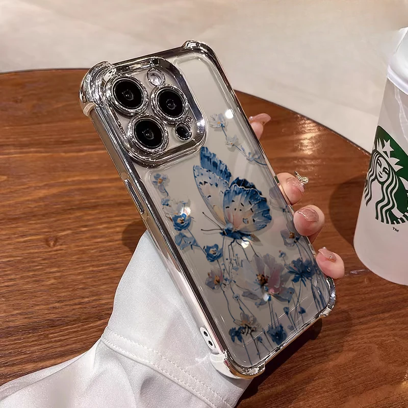 Butterfly Airbag Protective Phone Case Cover