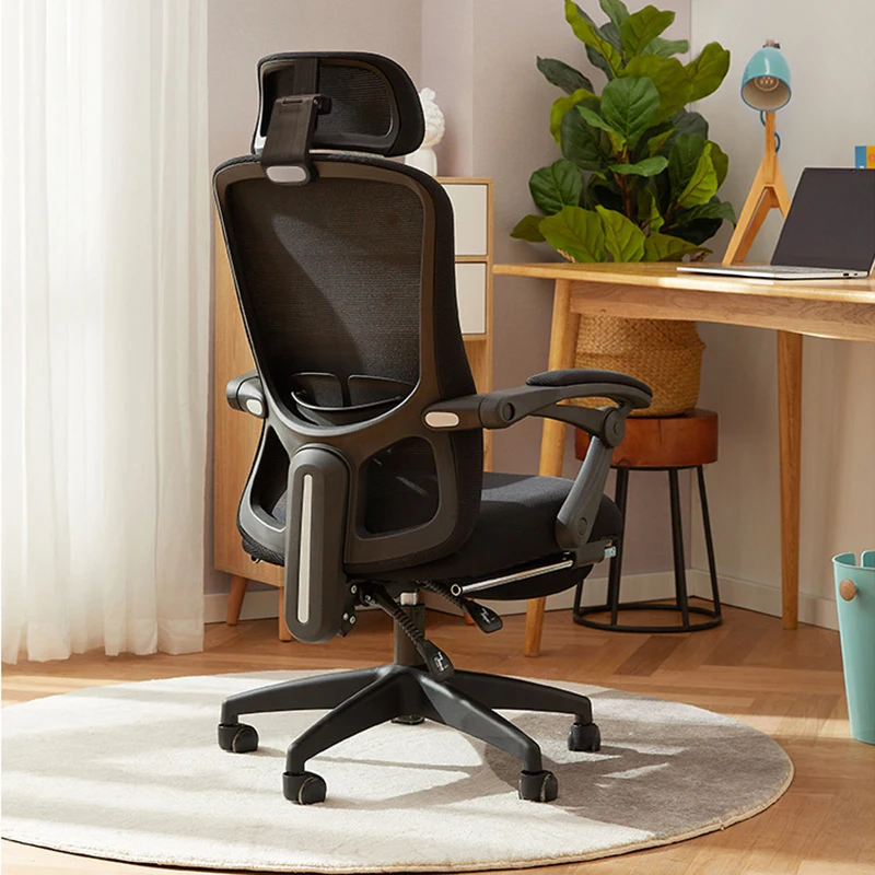 

Game Designer Office Chair Swivel Backrest Home Child Adjustable Work Mobile Glides Seat Chairs Armrest Cadeiras Comfy Furniture