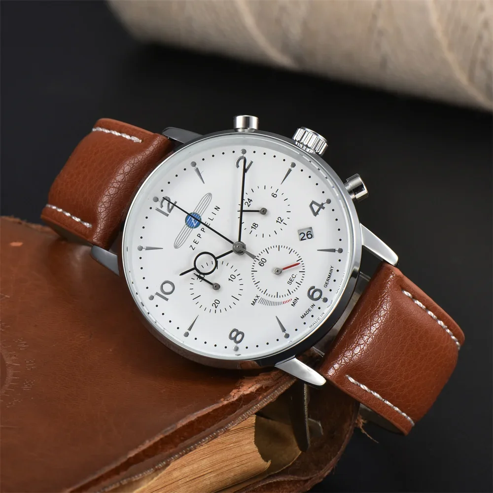 2024    ոð,  ž , Ͻ ð, Ż Zeppelin, Reloj Hombre Montre Homme