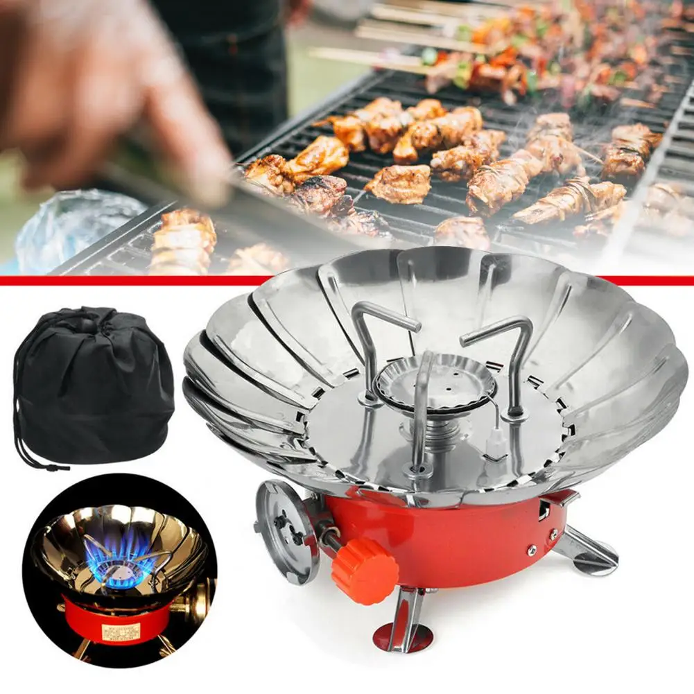 Réchaud Camping Gaz Portable – Brûleur Butane/Propane – Idéal Rando, Pique-Nique
