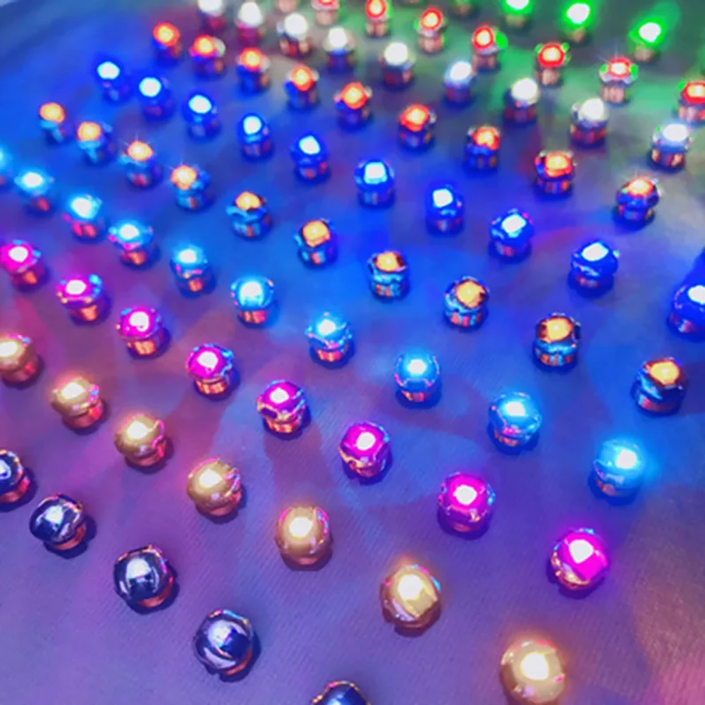 5x3/4/5MM LED 수신등 무선 전원등 충전 송신기 코일 감지 DIY 장식등 장난감 모형